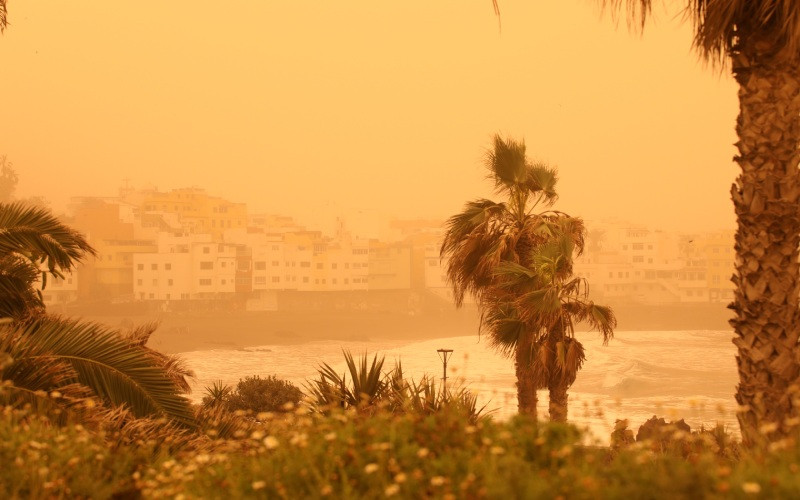 Calima à Tenerife