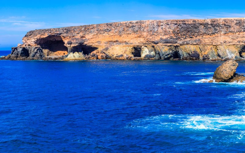 Ouverture marine des grottes d'Ajuy