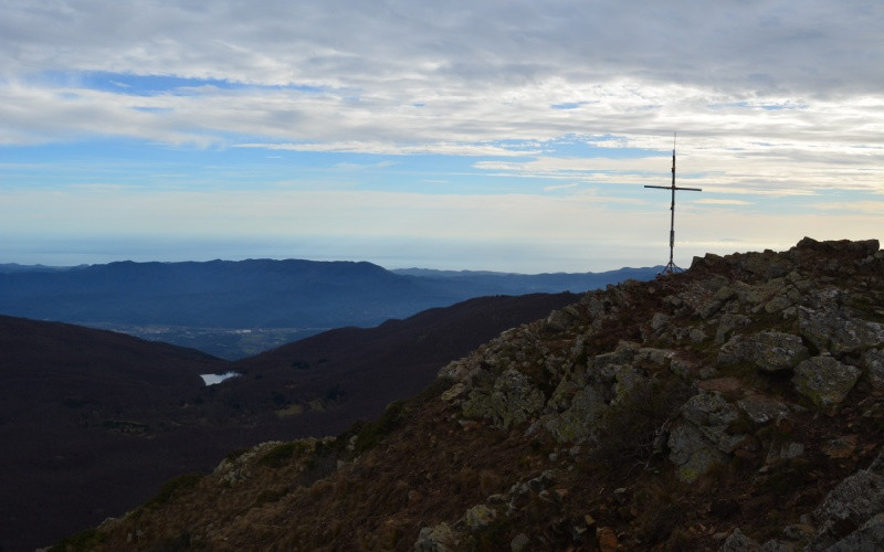 Le pic Turó de l'Home dans le parc naturel du Montseny