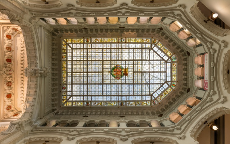 Le plafond du palais de Cybèle