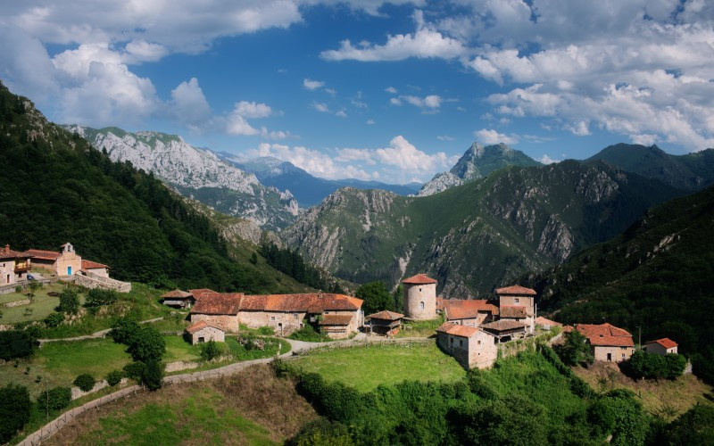 Vue panoramique de Bandujo