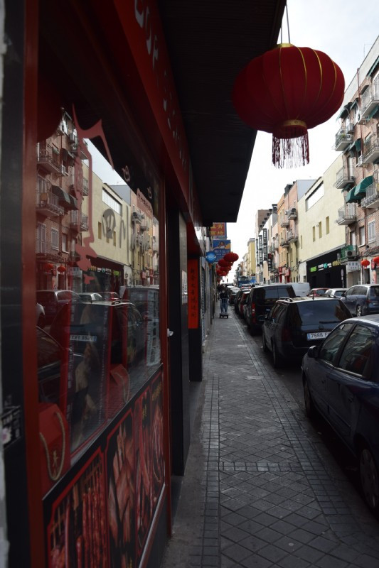 Rue Nicolás Sánchez, Usera, Madrid