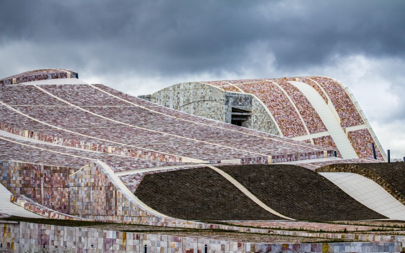 Les formes impressionnantes de la Cidade da Cultura – Ville de la culture