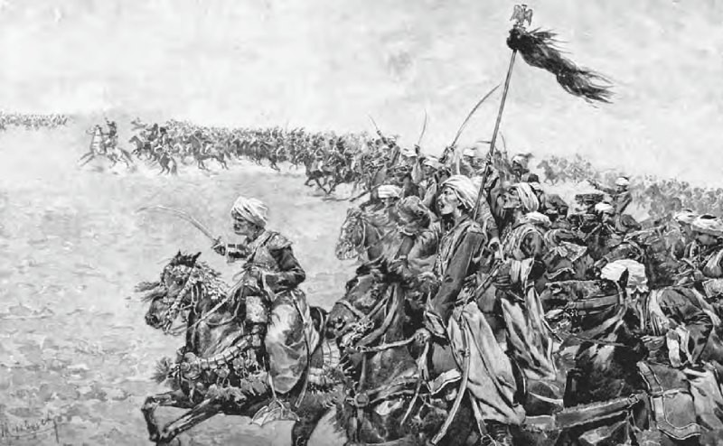 Charge mamelouke à Austerlitz