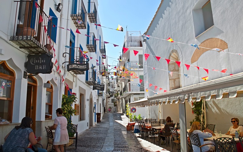 Une des rues de Peñíscola