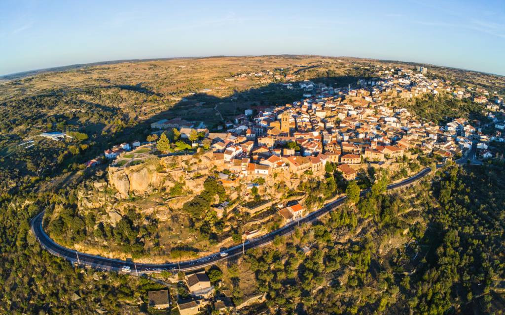 Vue panoramique de Fermoselle