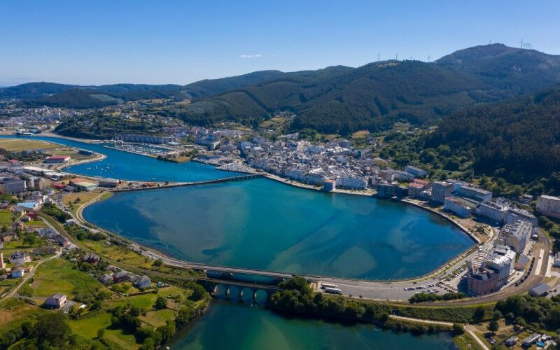 Vue panoramique de Viveiro