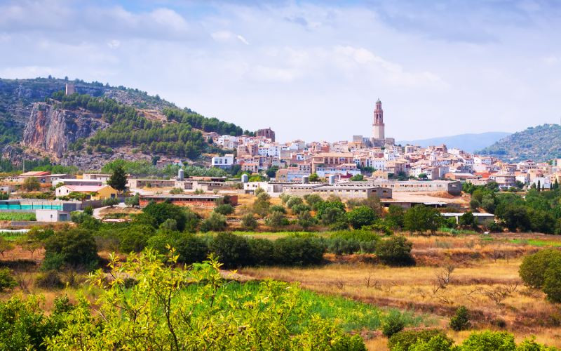 Vue panoramique de Xèrica