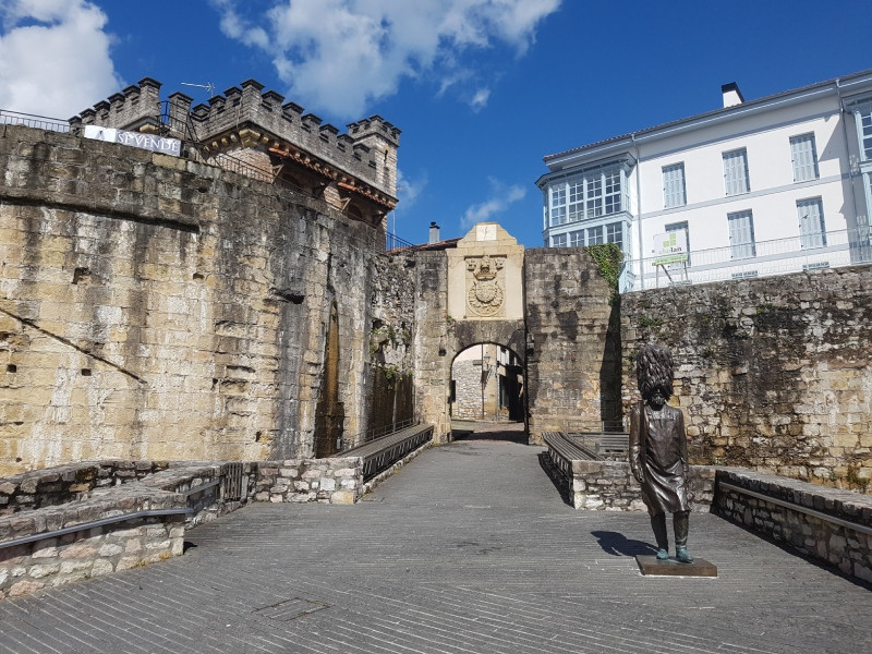 Porte Santa María à Fontarrabie