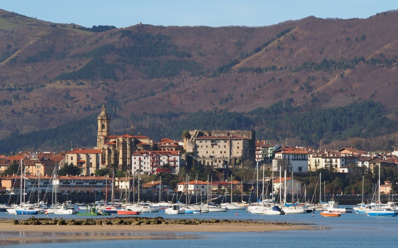 Vue panoramique de Fontarrabie