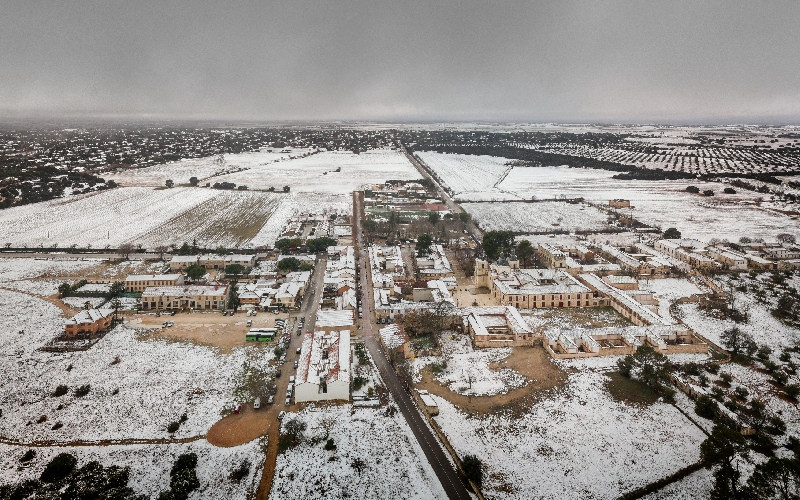 L'hiver à Nuevo Baztán