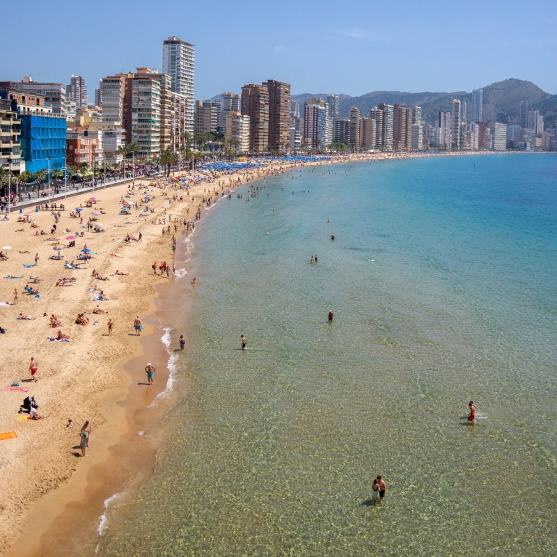 Plage de Levante.