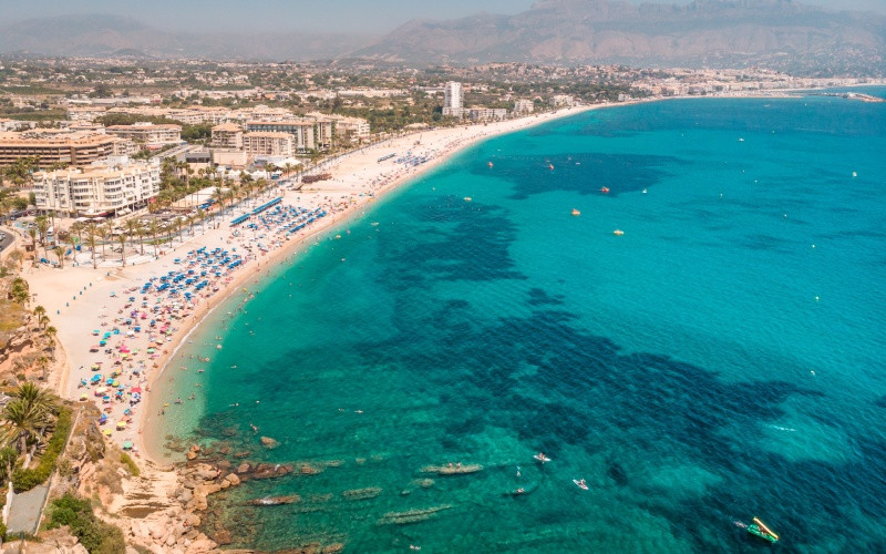 Plage de l’Albir.