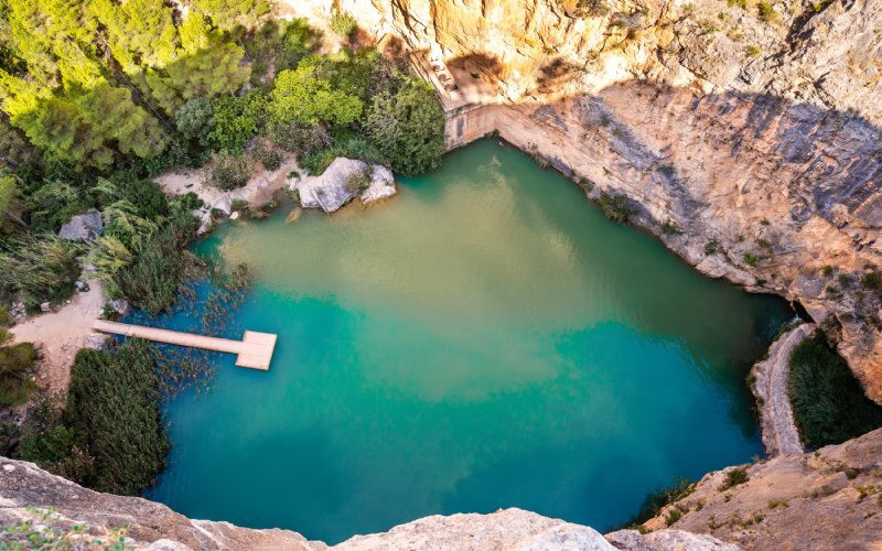 Le Charco Azul ou flaque bleue