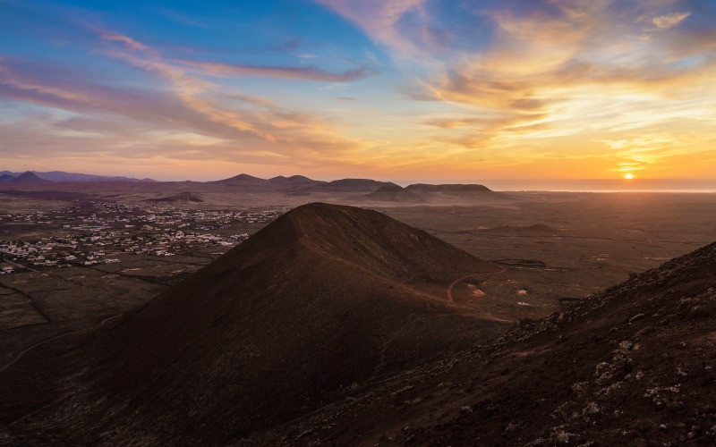 Lajares et ses environs volcaniques