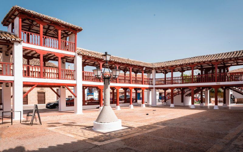 Place de la Constitución à Puerto Lápice