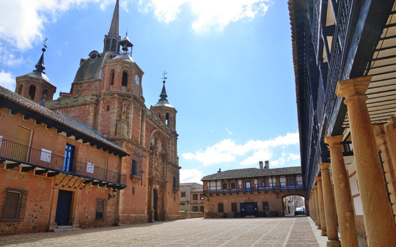 L'église du Santísimo Cristo del Valle à San Carlos del Valle