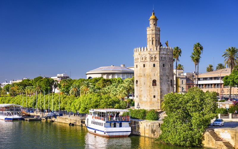 Tour de l’Or au bord du Guadalquivir