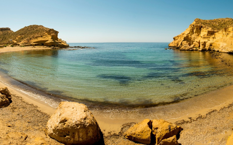 Plage de Los Cocedores, Pulpí