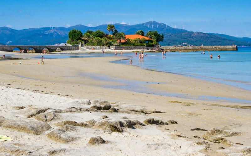 La plage d'Aguieira