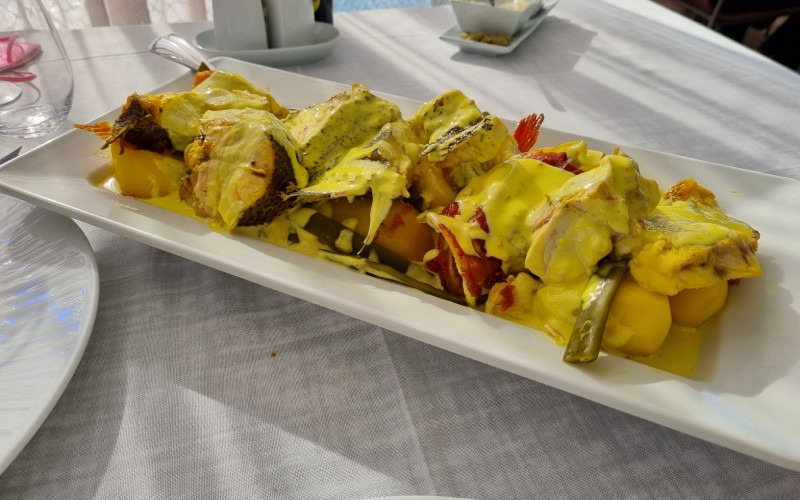 Bullit de peix dans un restaurant traditionnel de l'île d'Ibiza