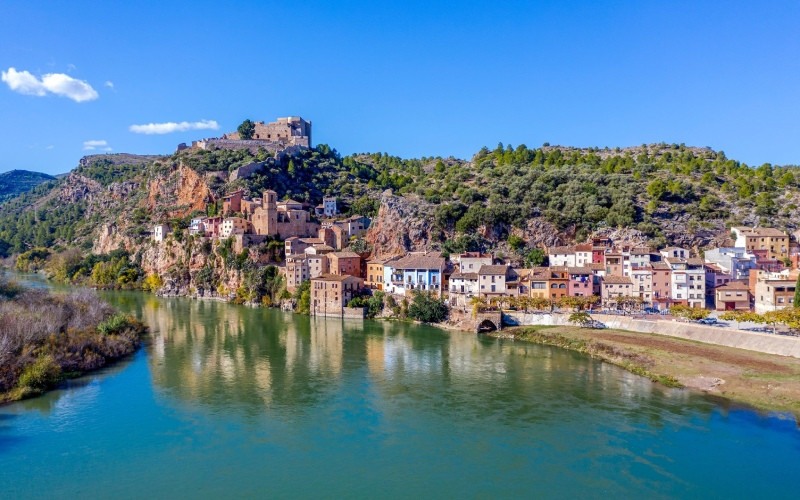 Miravet, un village sur les rives de l'Èbre