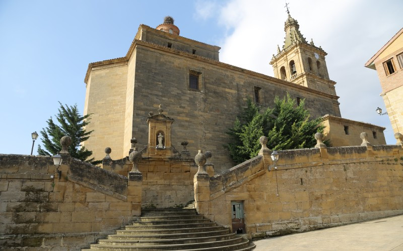 Église Nuestra Señora de la Asunción dans le village de Briñas