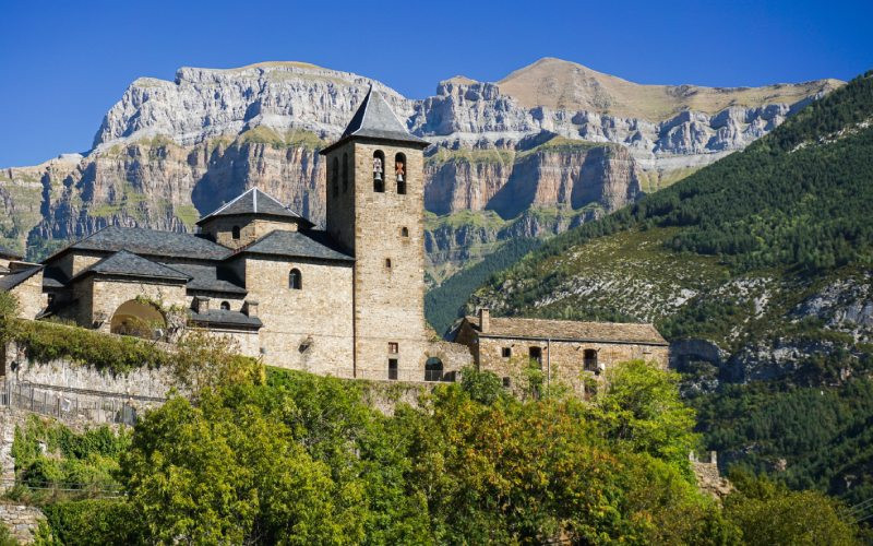 L'église San Salvador à Torla