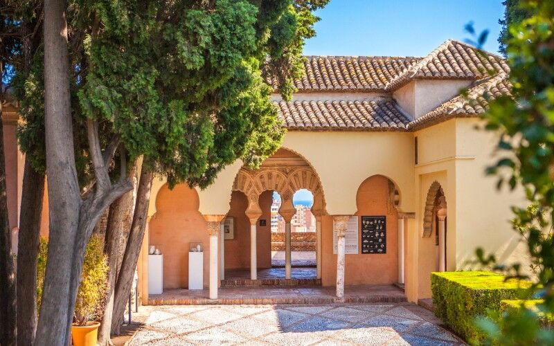 Château-Alcazaba de Málaga, Andalousie