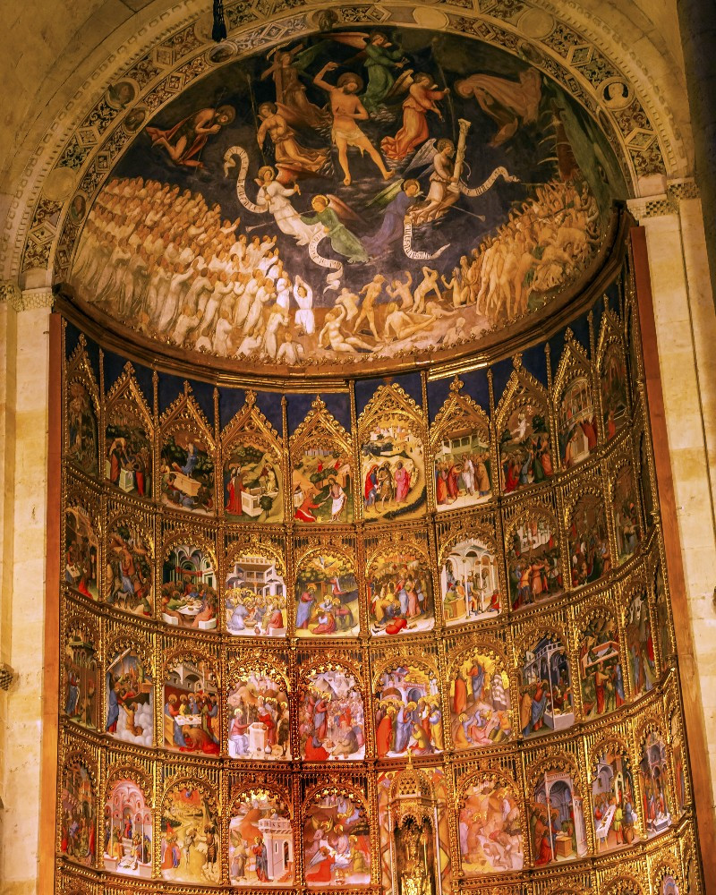 Grand retable de la vieille cathédrale de Salamanque