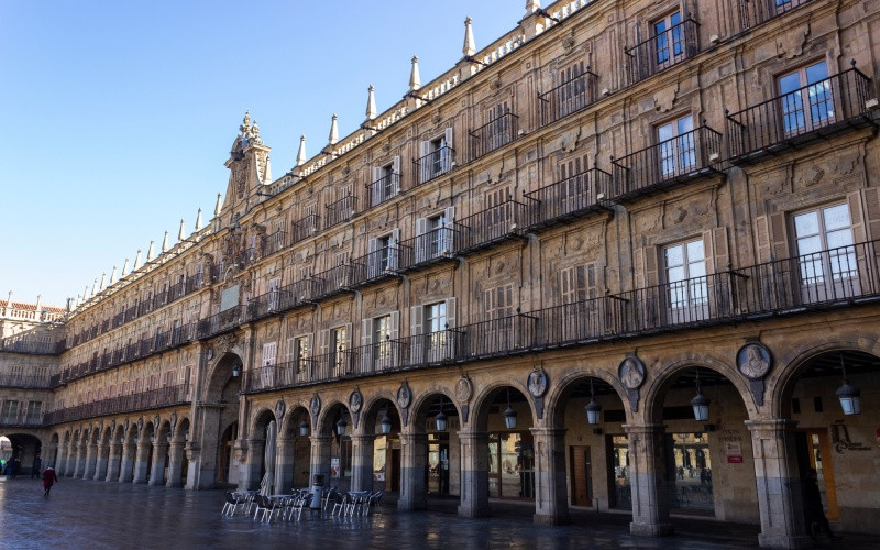 Grand-Place de Salamanque, centre névralgique de la ville