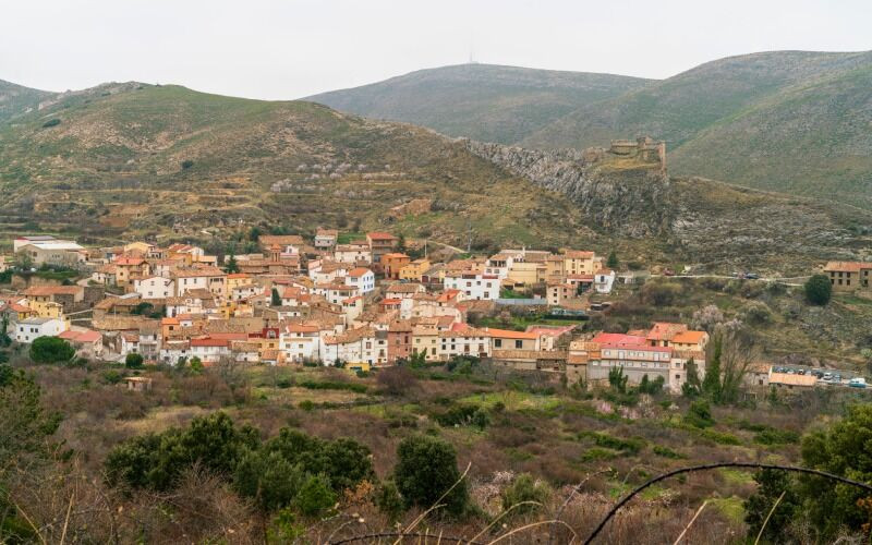 Vue panoramique de Talamantes