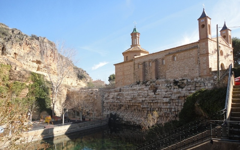 Église Virgen de la Fuente ou Vierge de la Fontaine de Muel