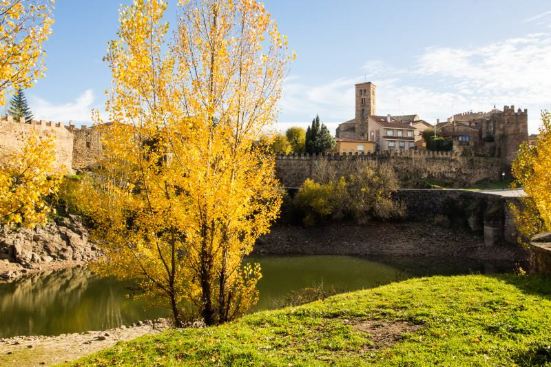 Buitrago de Lozoya en automne