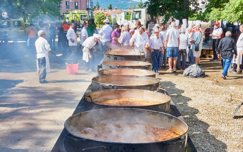 La grande fête du haricot de La Granja de San Ildefonso