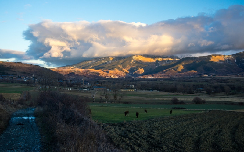 Rivière Err dans les environs de Llívia