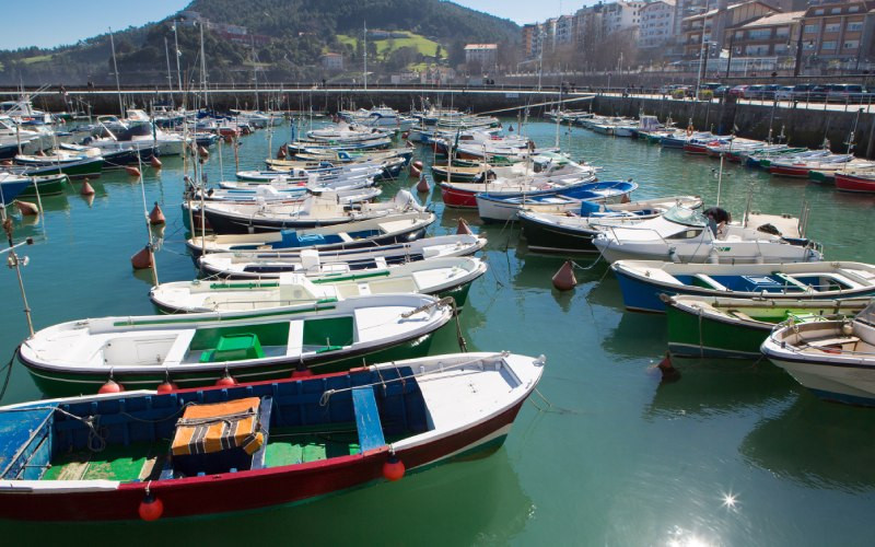 Barques amarrées au port