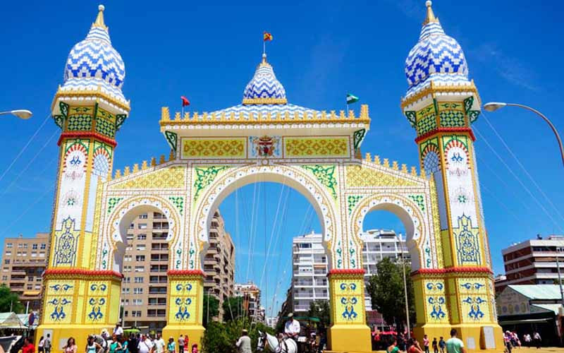 Porte d'entrée à l'espace de la Foire