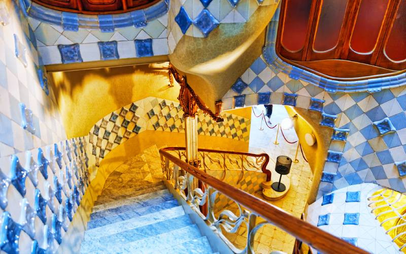 Escalier de la Casa Batlló