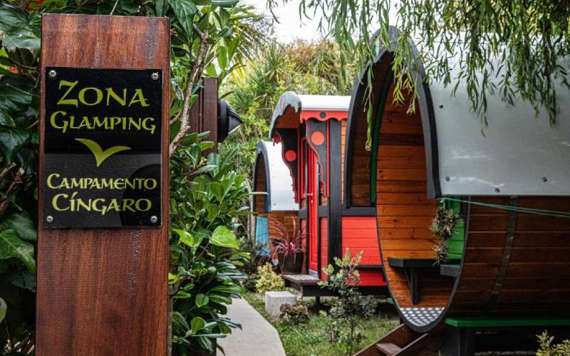 Option Glamping dans le Gaivota Camping