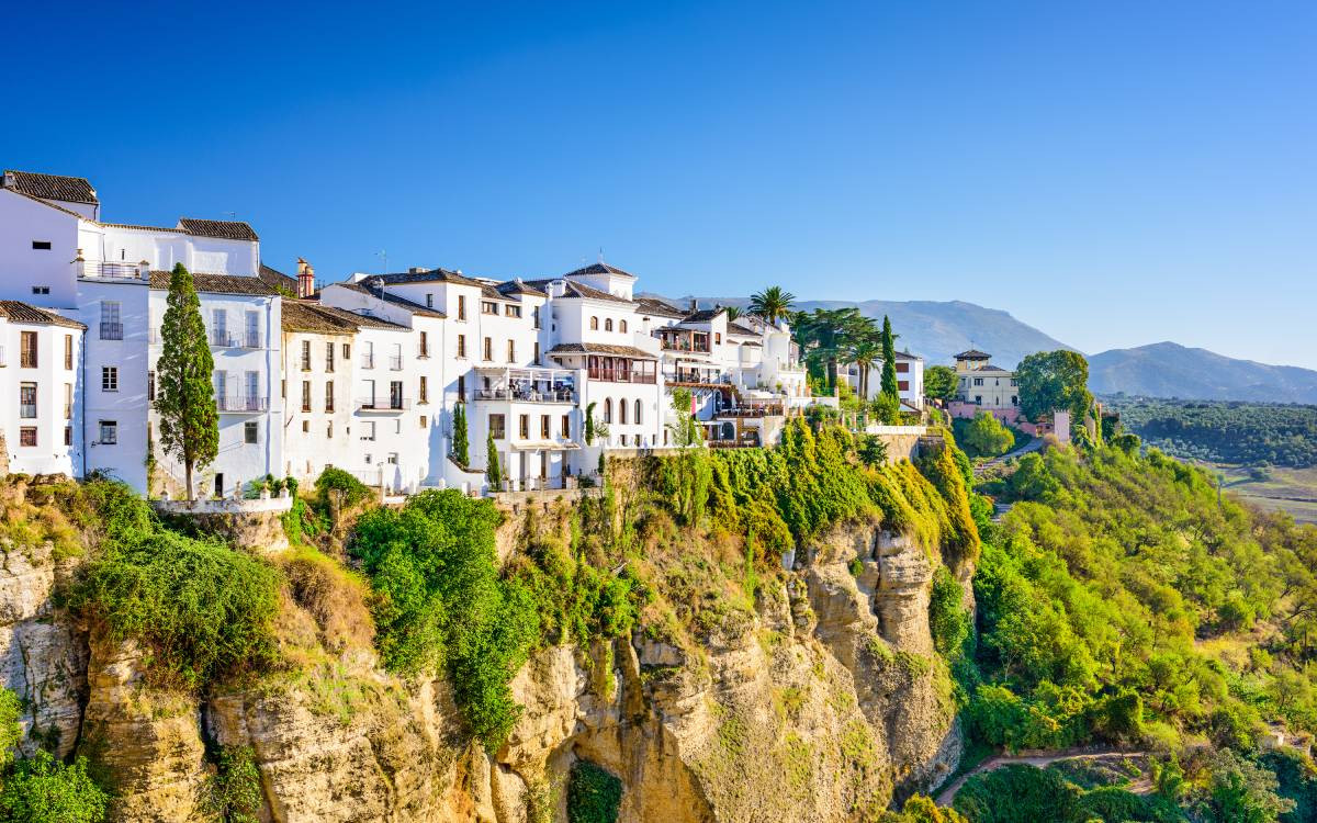 Vues de Ronda depuis le Pont Neuf