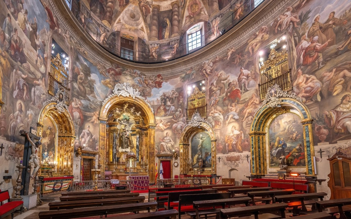 Intérieur de l'église San Antonio de los Alemanes