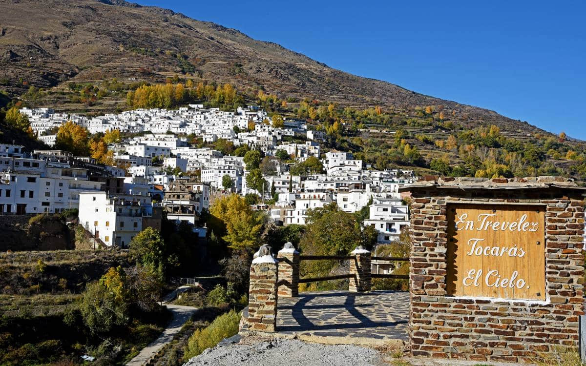 Trévelez, village de l'Alpujarra de Grenade