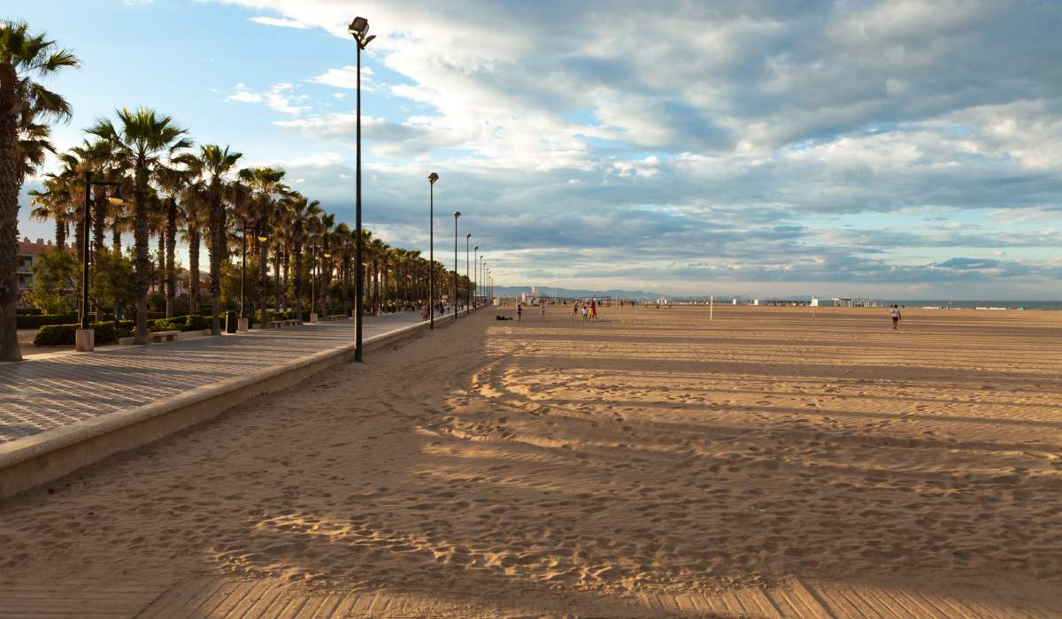 Plages des Arenas ou du Cabañal à Valence