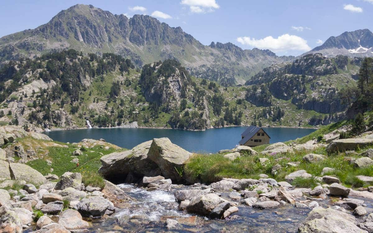 Route des 7 lacs dans le Val d'Aran