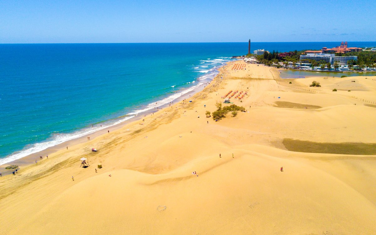 Plage de Maspalomas à Gran Canaria