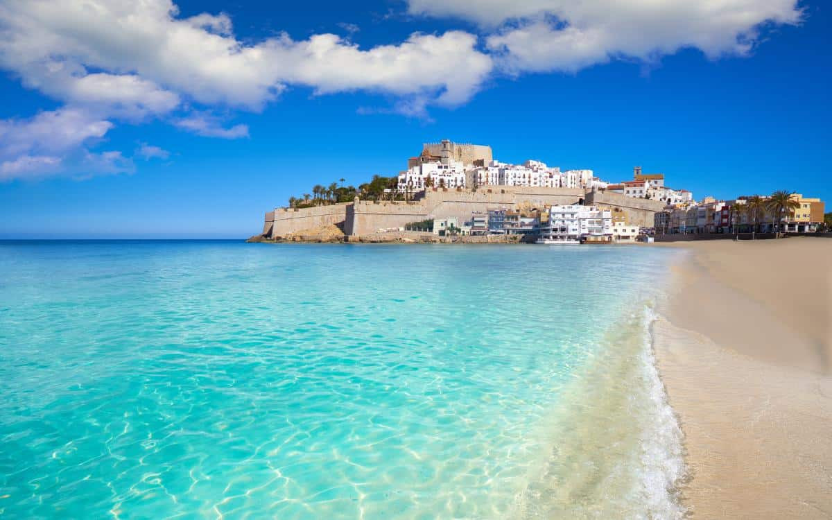 Château et plage de Peñíscola