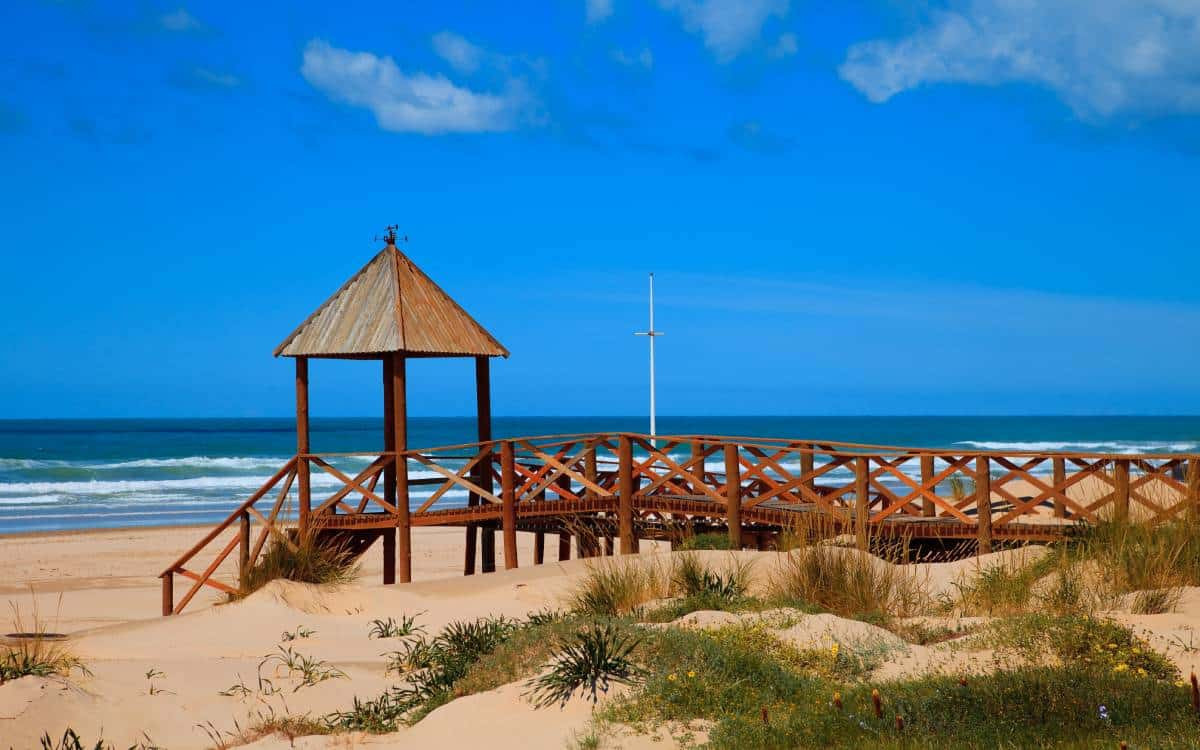 Plage de la Cortadura à Cadix