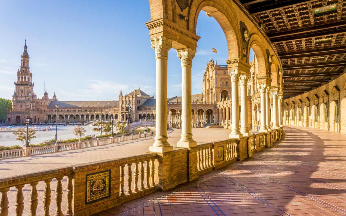 Place d'Espagne à Séville