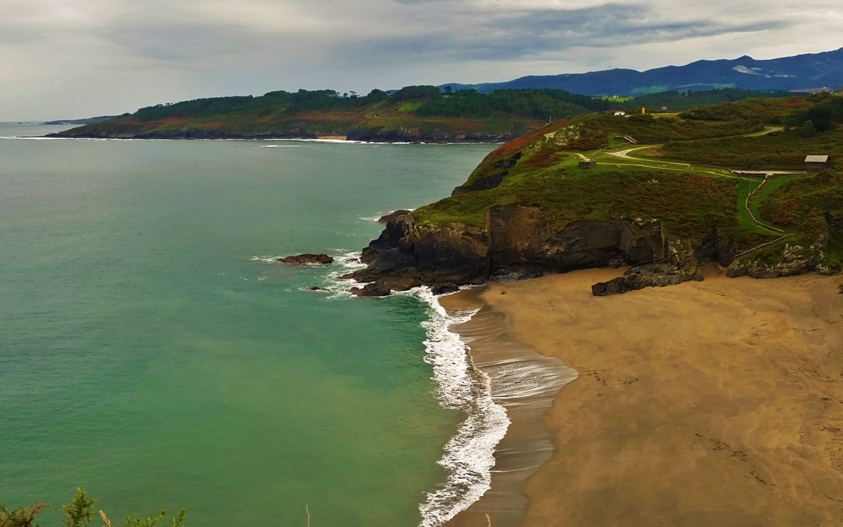 Cabo de San Agustín, l'une des plus belles merveilles des Asturies pour profiter de la mer Cantabrique